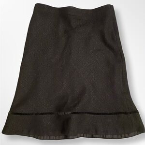 GAP Black Pencil Midi Skirt for Work